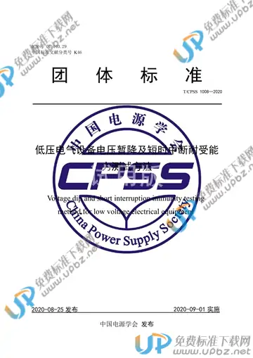T/CPSS 1008-2020 免费下载