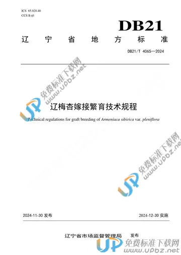 DB21/T 4065-2024 免费下载