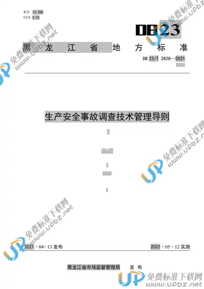 DB23/T 2828-2021 免费下载