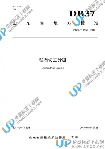 DB37/T 2951-2017 免费下载