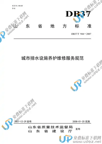 DB37/T 944-2007 免费下载