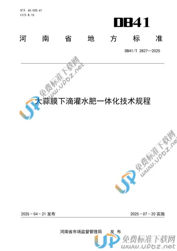 DB41/T 2827-2025 免费下载