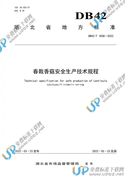 DB42/T 1838-2022 免费下载