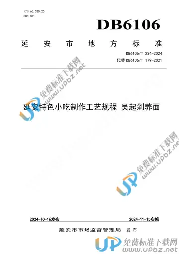 DB6106/T 234-2024 免费下载