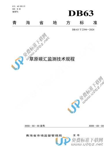 DB63/T 2394-2024 免费下载