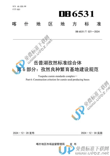 DB6531/T 021-2024 免费下载