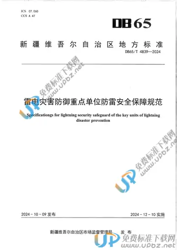 DB65/T 4839-2024 免费下载