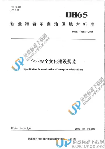 DB65/T 4855-2024 免费下载