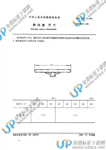 GB 5911-1986 免费下载