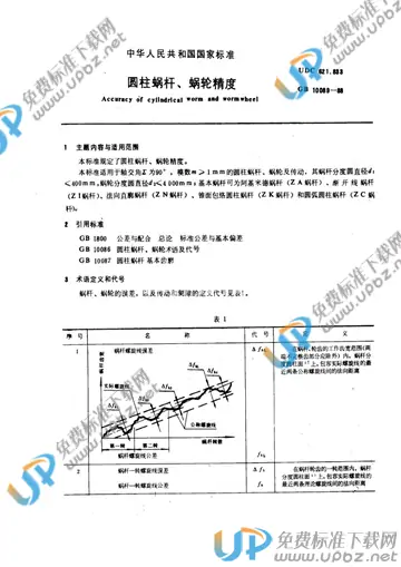 GB/T 10089-1988 免费下载