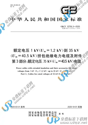 GB/T 12706.3-2020 免费下载