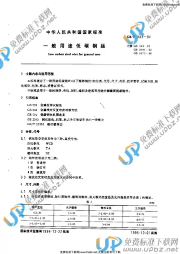 GB/T 343-1994 免费下载