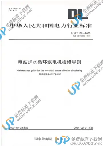 DL/T 1132-2020 免费下载