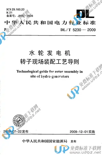 DL/T 5230-2009 免费下载