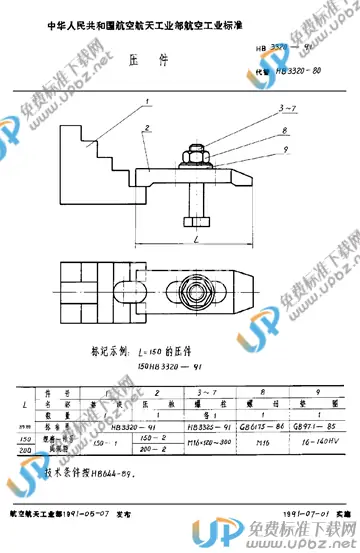HB 3320-1991 免费下载