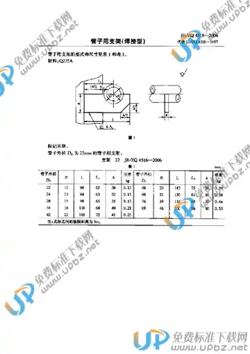 JB/ZQ 4516-2006 免费下载