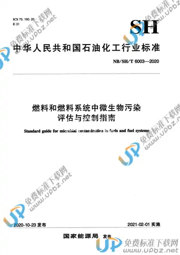 NB/SH/T 6003-2020 免费下载