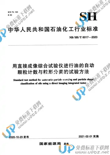 NB/SH/T 6017-2020 免费下载