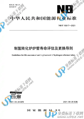 NB/T 10617-2021 免费下载