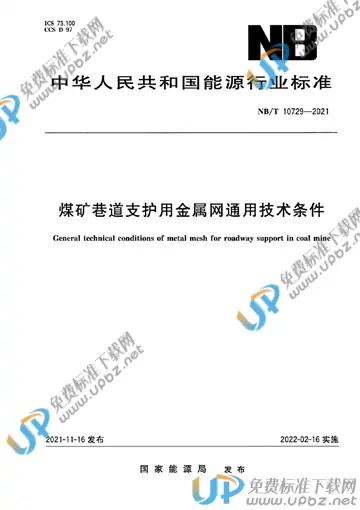 NB/T 10729-2021 免费下载