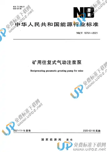 NB/T 10751-2021 免费下载