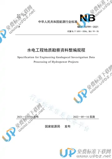 NB/T 10799-2021 免费下载