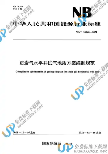 NB/T 10840-2021 免费下载