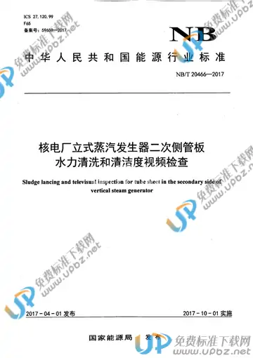 NB/T 20466-2017 免费下载
