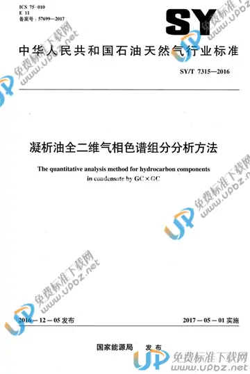 SY/T 7315-2016 免费下载