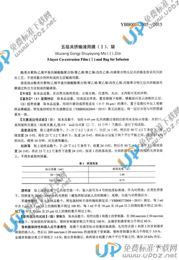 YBB00112005-2015 免费下载