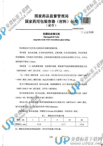 YBB 0033(02)-2002 免费下载