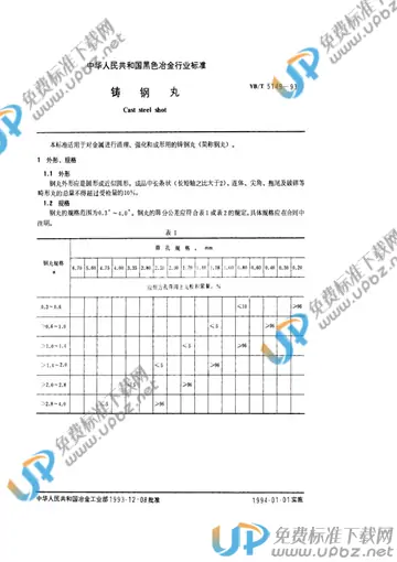 YB/T 5149-1993(2015) 免费下载