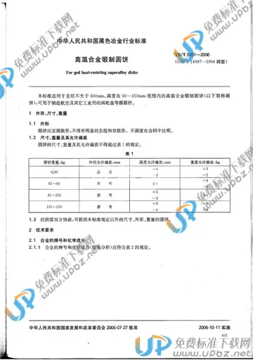 YB/T 5351-2006 免费下载