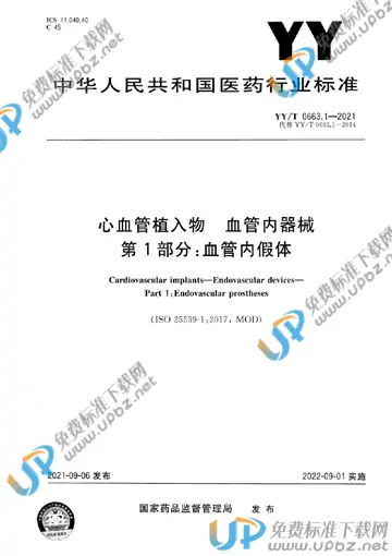 YY/T 0663.1-2021 免费下载