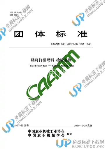T/CAAMM 132-2021 免费下载