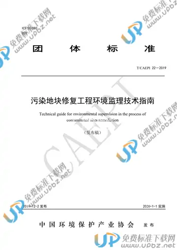 T/CAEPI 22-2019 免费下载