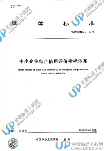 T/CASMES 3-2019 免费下载