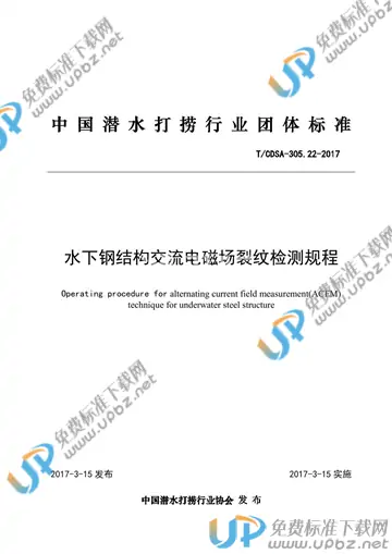 T/CDSA 305.22-2017 免费下载