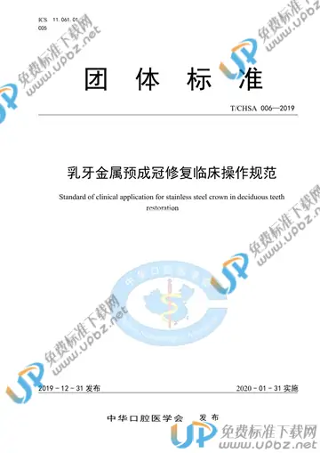 T/CHSA 006-2019 免费下载