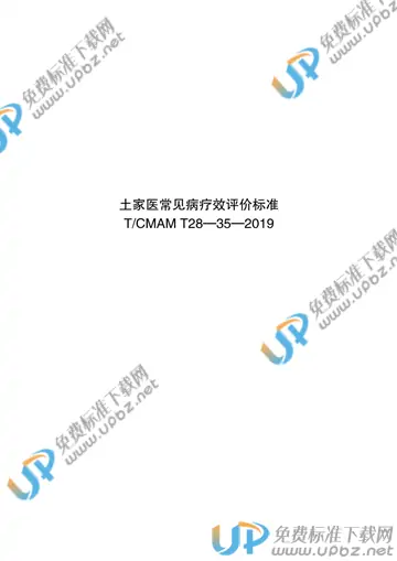 T/CMAM T28-35-2019 免费下载