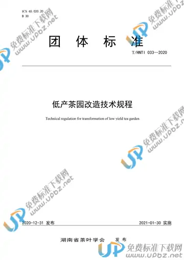 T/HNTI 033-2020 免费下载