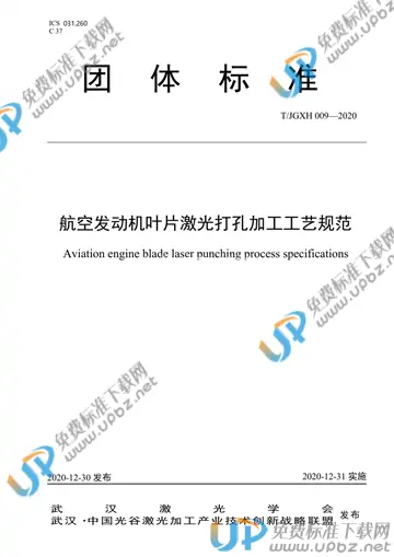 T/JGXH 009-2020 免费下载