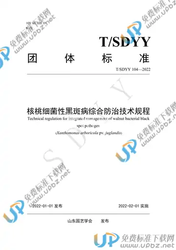 T/SDYY 104-2022 免费下载